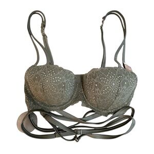 victoria secret pink limited edition push up bra